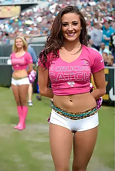 Jacksonville Jaguars cheerleader