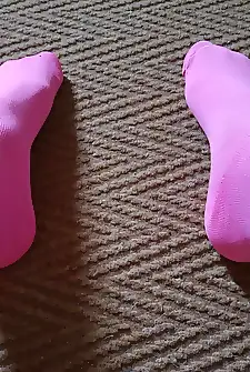 Pink Socks For Xmas