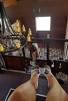girlfriend in socks