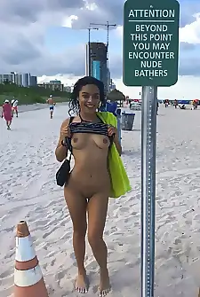 Never been to a nude beach before but it might be fun