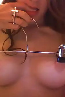 Faith grimaced when mr crude fastened the clamps to her nipples but knew it would detest worth the pain when she got to formation them at the get started of her orgasm